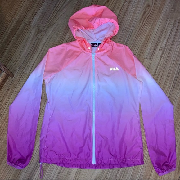 Fila Jackets & Blazers - FILA Ombré Running Jacket